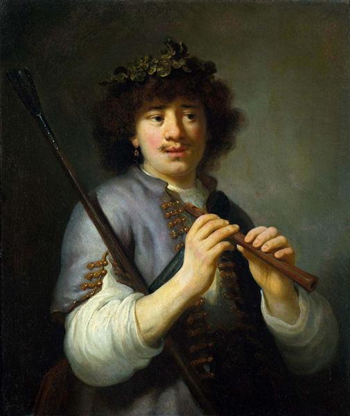 Rembrandt as Shepherd, 1636 - Рембрандт