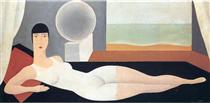 Bather - Rene Magritte
