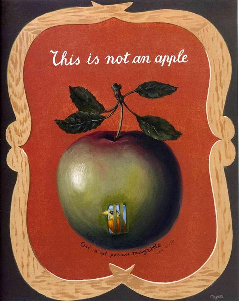 Force of habit, 1960 - Rene Magritte