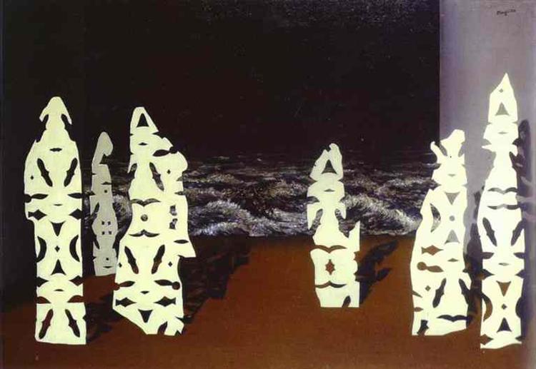 The finery of the storm, 1927 - René Magritte