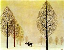 The lost jockey - Rene Magritte