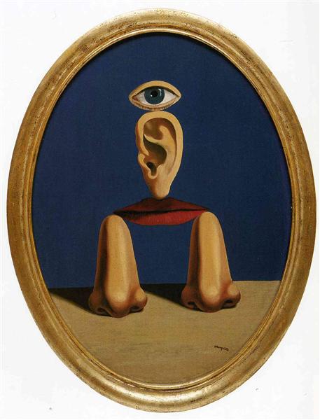 The white race, 1937 - Rene Magritte