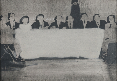 Seated Group, 1962 - Richard Artschwager