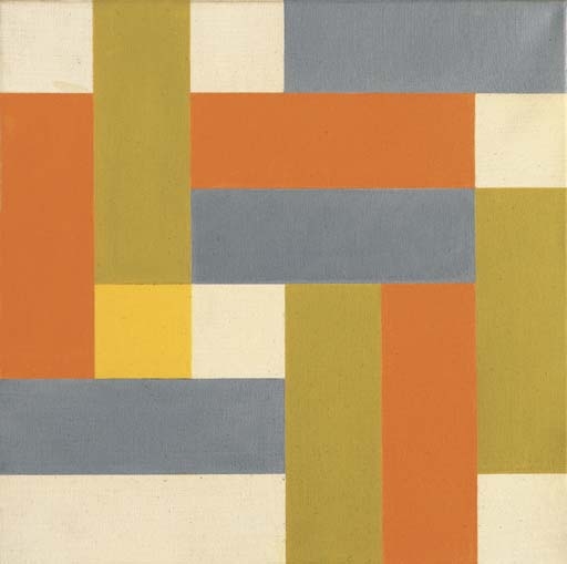 Farbenergien in vier Richtungen, 1961 - Richard Paul Lohse