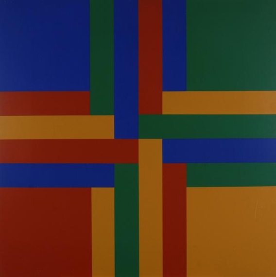 Four Interrelated Colour Groups, 1968 - Рихард Пауль Лозе