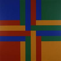 Four Interrelated Colour Groups - Richard Paul Lohse