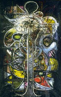 Comprehension of the Atom, Crucifixion - Richard Pousette-Dart