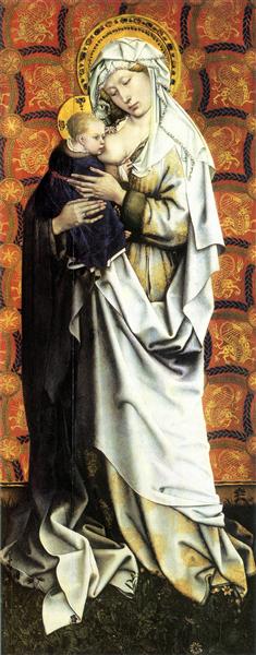 Madonna and Child, 1430 - Robert Campin