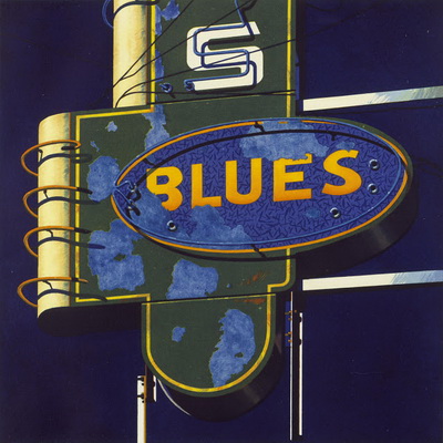Blues, 1989 - Robert Cottingham