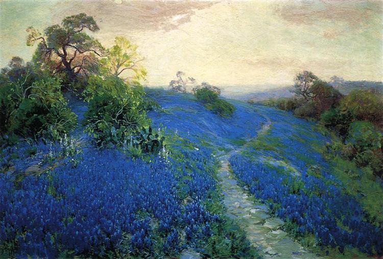 Bluebonnet Field, 1912 - Роберт Джулиан Ондердонк