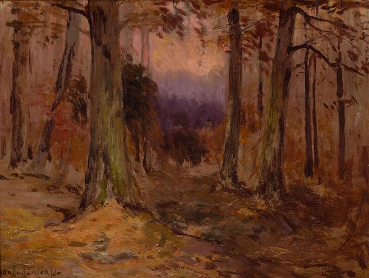 Landscape Sketch, 1901 - 1909 - Роберт Джуліан Ондердонк