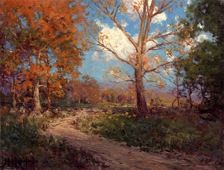 October Sunlight, 1911 - Роберт Джулиан Ондердонк