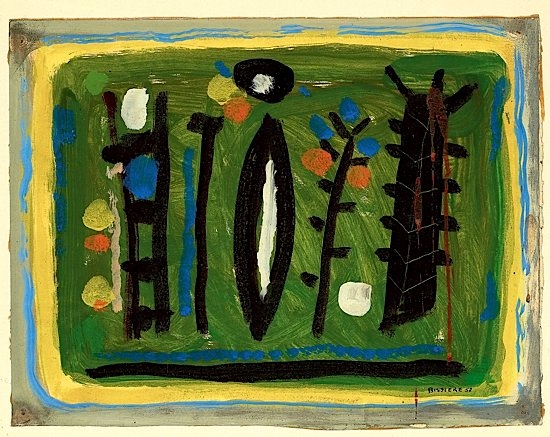 Untitled, 1952 - Roger Bissière