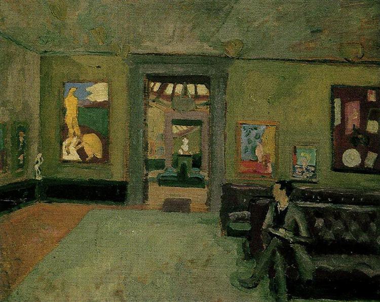 A Room (in the Second Post-Impressionist), 1912 - Роджер Фрай