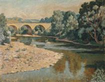 Bridge over the Allier - Roger Fry