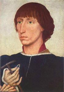 Portrait of Francesco d'Este - Rogier van der Weyden
