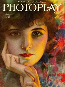 Cover of May 1921 issue of Photoplay - Rolf Armstrong