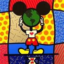 Mickey's World - Romero Britto