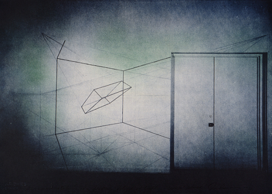 Tri-Axial Rotation of a Floating Volume of Light, 1972 - Ron Cooper