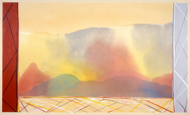 Sun In The East, 1988 - Ronnie Landfield