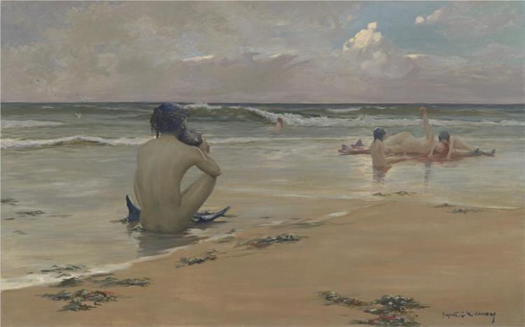 Sea Idyll, 1891 - Rupert Bunny