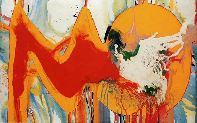 Red and Yellow, 1966 - 元永定正