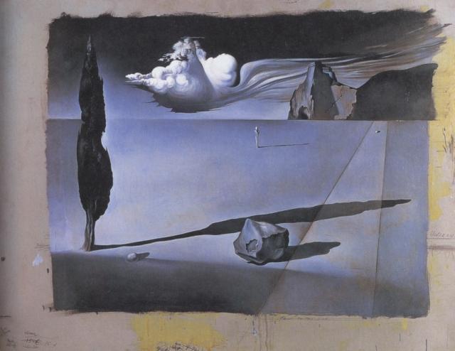 Design for the Film 'Spellbound' (1), 1945 - Сальвадор Дали