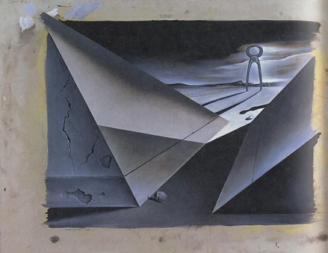 Design for the Film 'Spellbound' (2), 1945 - Сальвадор Дали