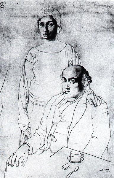 Don Salvador and Ana Maria Dali, 1925 - Salvador Dali