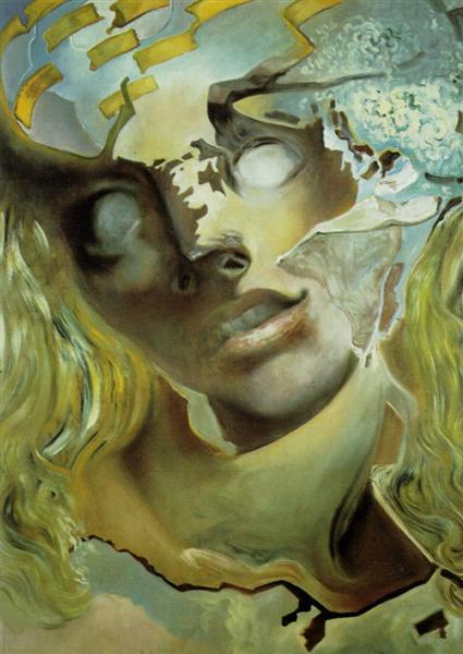 Exploded Head, 1982 - Salvador Dali