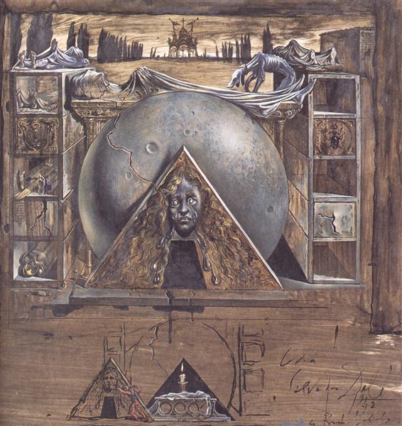Juliet's Tomb, 1942 - Salvador Dali