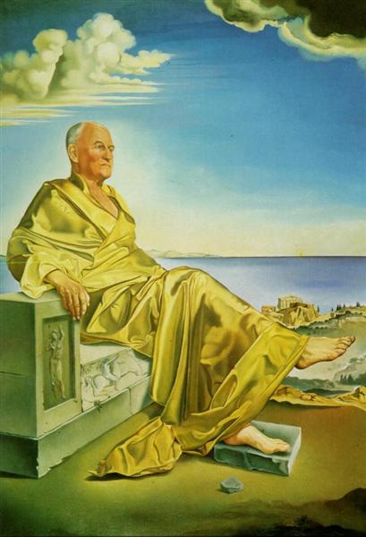 La Turbie' - Sir James Dunn Seated, 1949 - Salvador Dalí