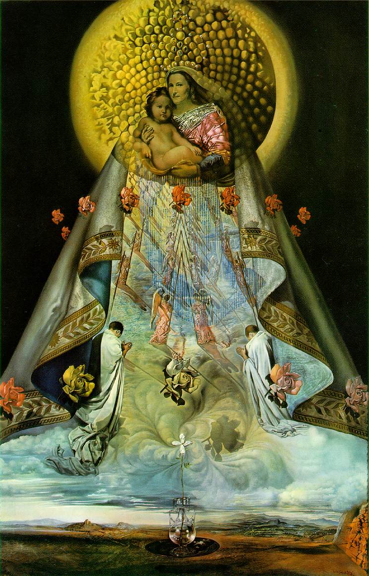 The Virgin Of Guadalupe 1959 Salvador Dali