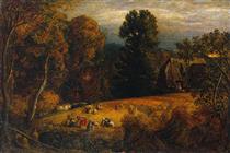 The Gleaning Field - Samuel Palmer
