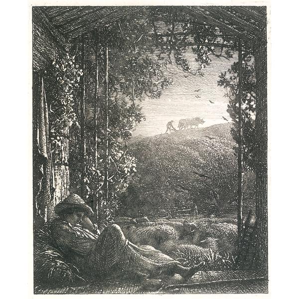 The Sleeping Shepherd - Early Morning, 1854 - Samuel Palmer