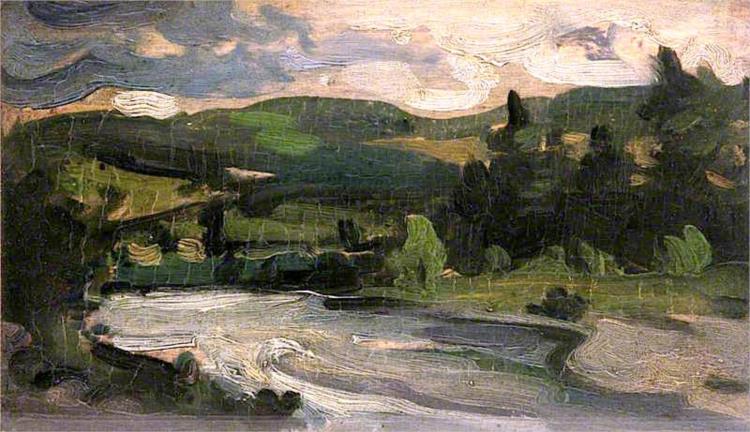 Comrie, Perthshire, 1900 - Samuel Peploe