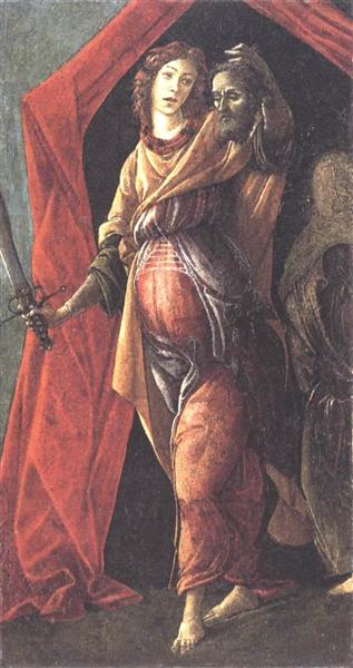 Judith Leaving the Tent of Holofernes, 1495 - 1500 - Sandro Botticelli