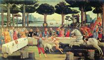 L'Histoire de Nastagio degli Onesti (troisième épisode) - Sandro Botticelli