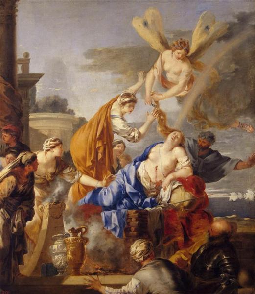 Death of Dido, 1640 - Sébastien Bourdon