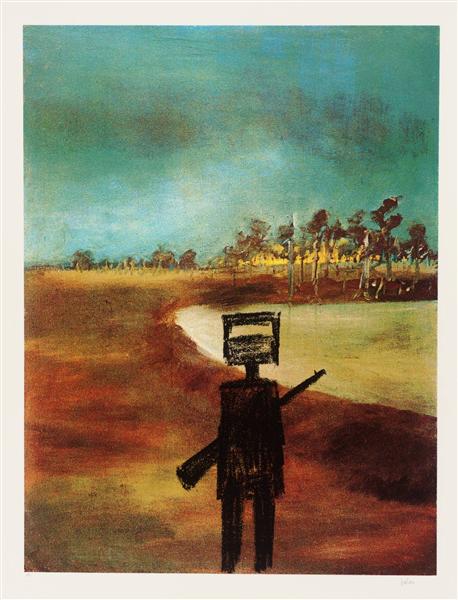 Landscape, 1979 - Сидней Нолан