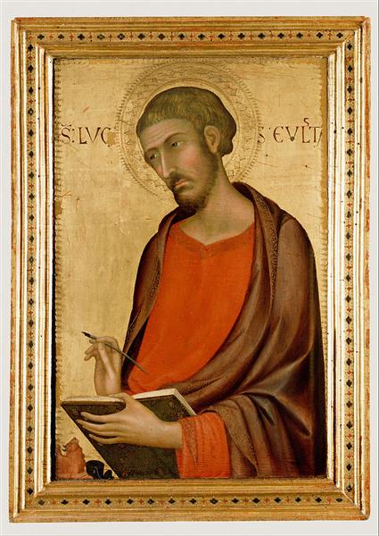 St. Luke, 1330 - Simone Martini