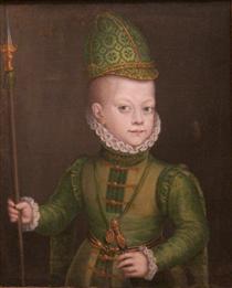 Портрет хлопчика при іспанському дворі - Софонісба Ангіссола