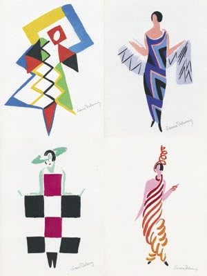 Fashion Illustration - Sonia Delaunay
