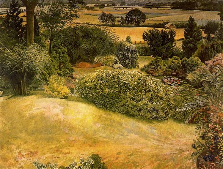Rock Garden. Cookham Dene., 1942 - Стэнли Спенсер