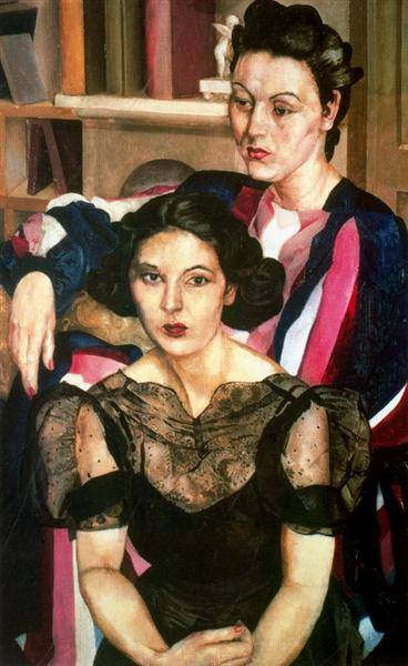 The sisters - Stanley Spencer