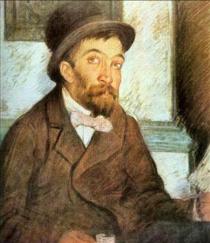 Alecu the Literate Man - Ștefan Luchian
