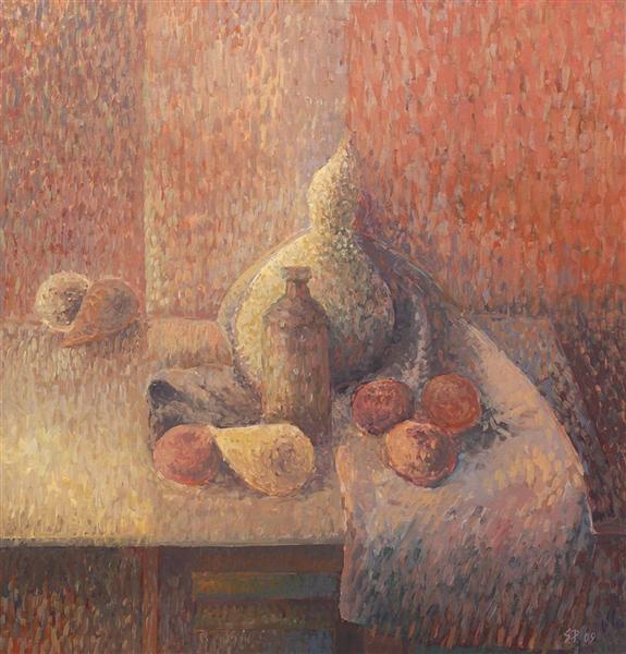 Still Life with Gourd - Stefan Popescu