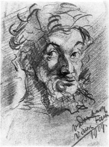 Old Faun (self portrait), 1909 - 特奥·凡·杜斯伯格