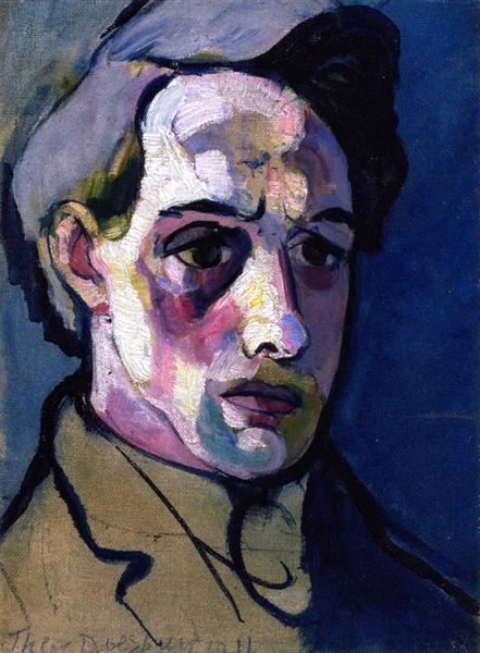Self Portrait, 1911 - Theo van Doesburg