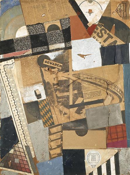 The denaturalized material. Destruction 2., 1923 - Theo van Doesburg